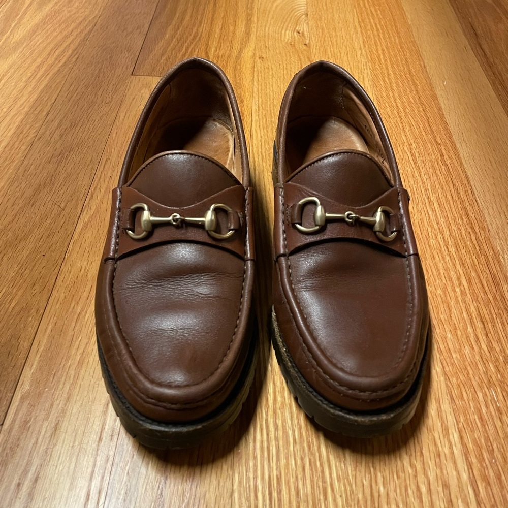Gucci Loafers - Brown - Sz 6.5W